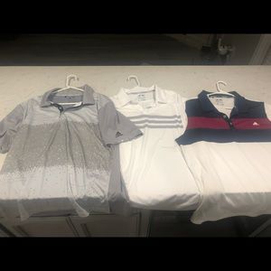 *3 PACK Adidas Golf. All retail at $75 per